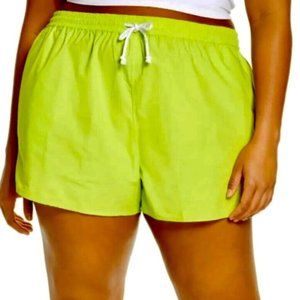 BP.  Athletic Shorts Neon Green Size 1X NWT